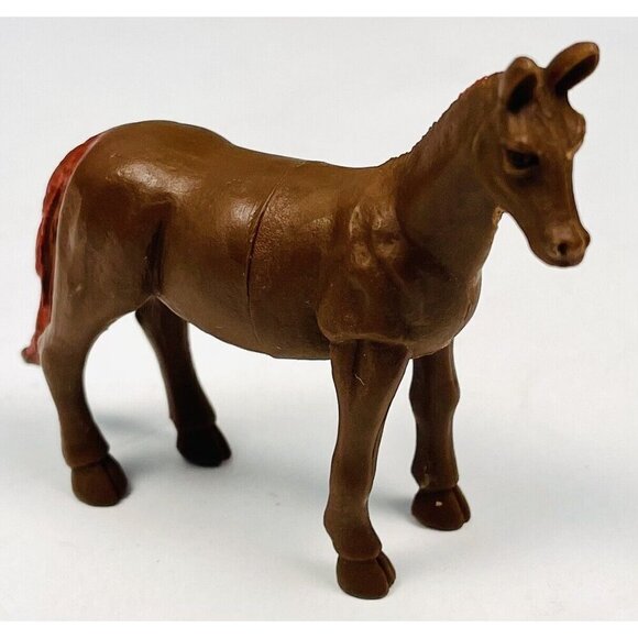 Lot 15 PVC 1.5"-5" Animal HORSE FIGURES Tree House Kids Popak Funrise Safari - Picture 8 of 16